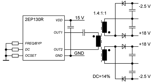 原理图 - Infineon Technologies EVAL-2EP130R-PR-SiC 评估板